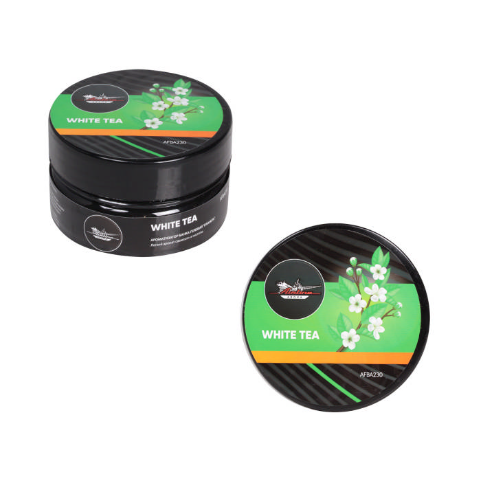 Ароматизатор - банка гелевый Планета 60мл white tea (AFBA230)