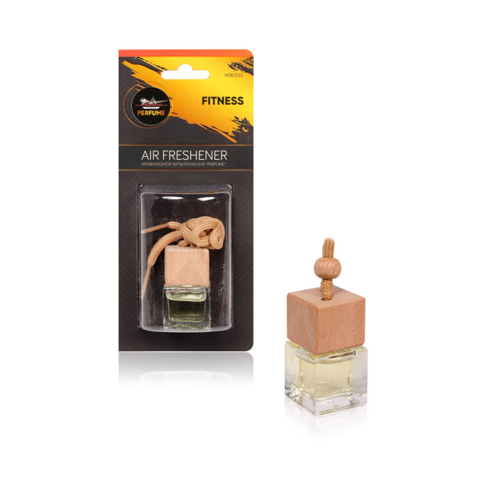 Ароматизатор-бутылочка куб Perfume FITNESS (AFBU233)