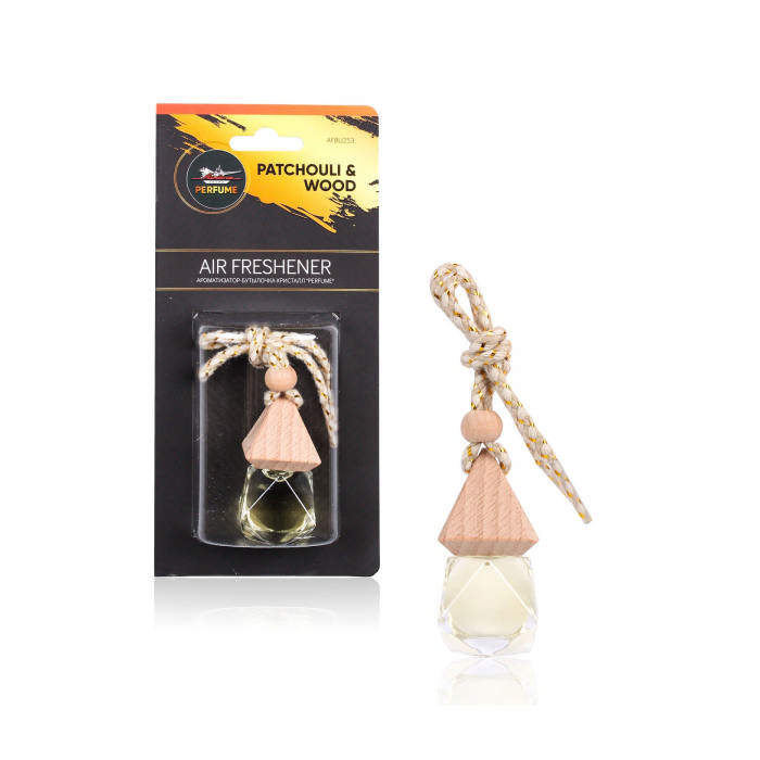 Ароматизатор-бутылочка кристалл Perfume PATCHOULI & WOOD  (AFBU253)