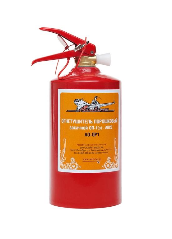 Огнетушитель порошковый (1,8кг) AIRLINE AOOP1