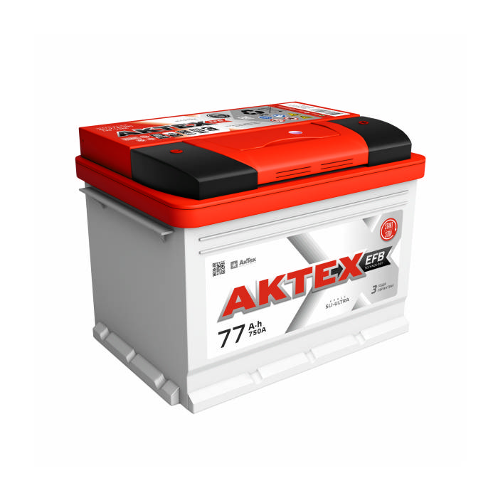 Аккумулятор АКТЕХ EFB 77Ah 750А обр.п 278x175x190 ATEFB773R