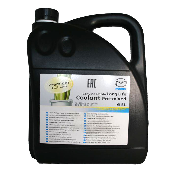 Антифриз MAZDA Long Life Coolant FL22 зеленый 5кг C122CL005A4X