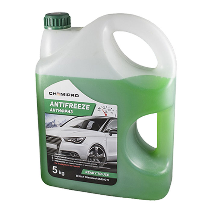 Антифриз CHEMIPRO G11 зеленый 5кг CH006