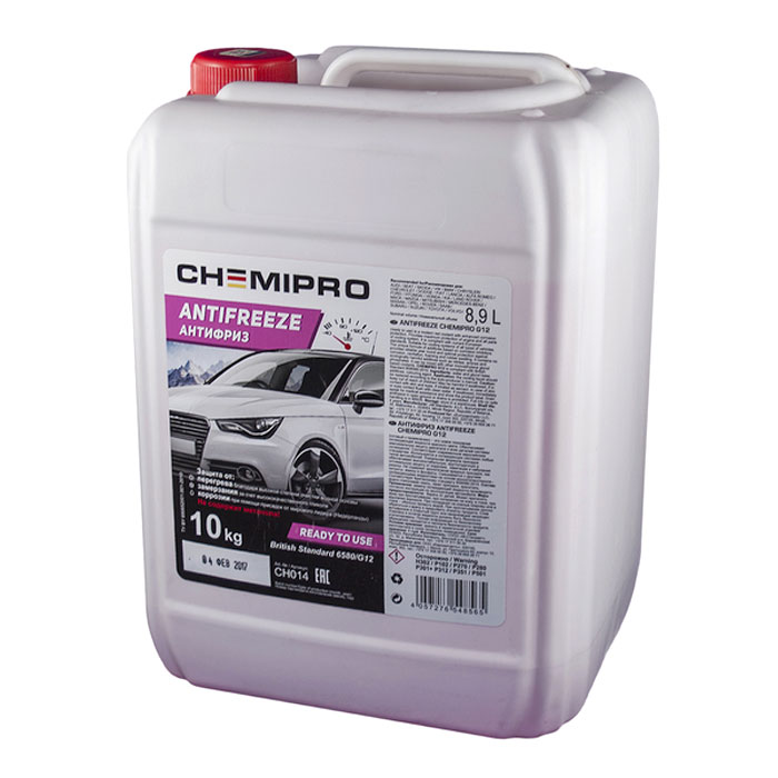 Антифриз CHEMIPRO G12 красный 10кг CH014