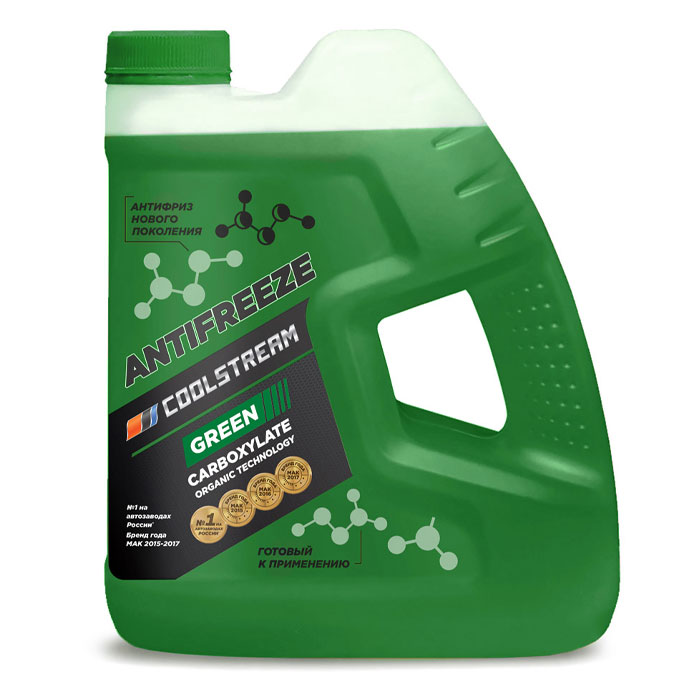 Антифриз COOLSTREAM Green зеленый 4кг CS010909GR