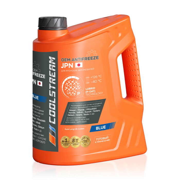 Антифриз COOLSTREAM JPN синий 5кг CS011002