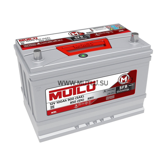 Аккумулятор MUTLU SFB серия 3 100Ah 850А обр.п 306x175x224 D31.100.085.C D31100085C