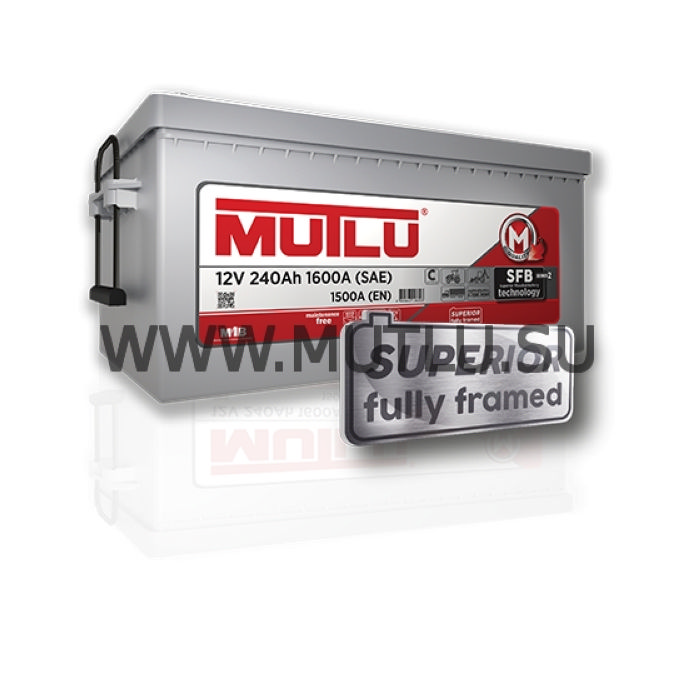 Аккумулятор MUTLU SFB серия 2 190Ah 1250А прям.п 513x223x223 D5.190.125.A