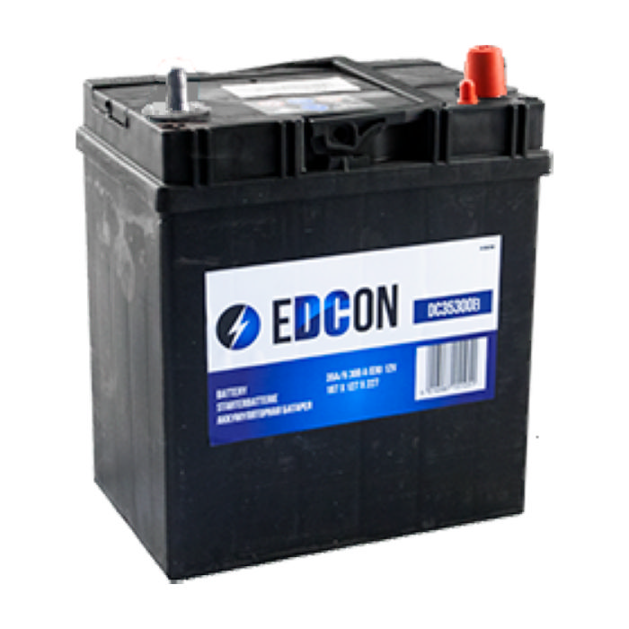 Аккумулятор EDCON 35Ah 300А обр.п 187x127x227 DC35300R