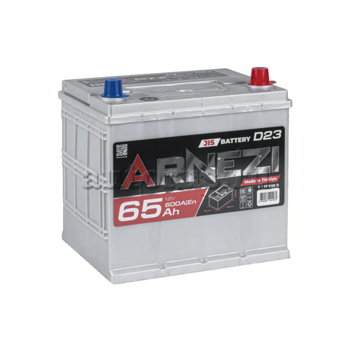 Аккумулятор ARNEZI JIS 65Ah 600А обр.п 230x172x225 E1170650