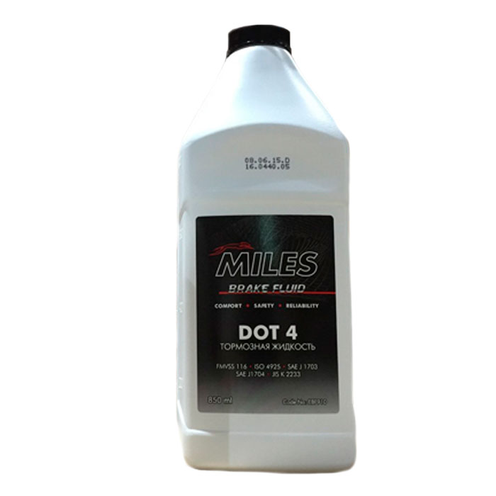 Жидкость тормозная MILES Brake Fluid DOT 4 1л