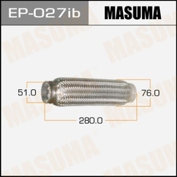 Гофра 51x280 MASUMA с внутр. плетением (Innerbraid)