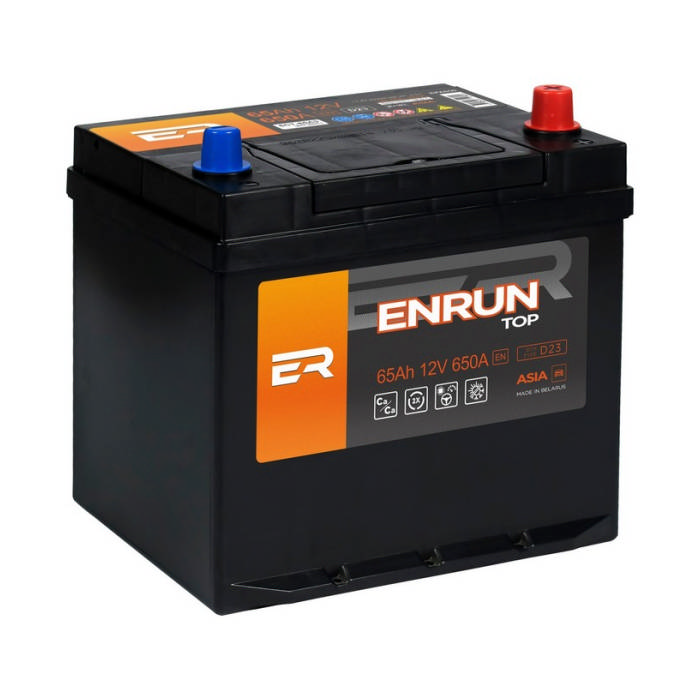 Аккумулятор ENRUN TOP 65Ah 650А обр.п. 232x175x223 EPA650