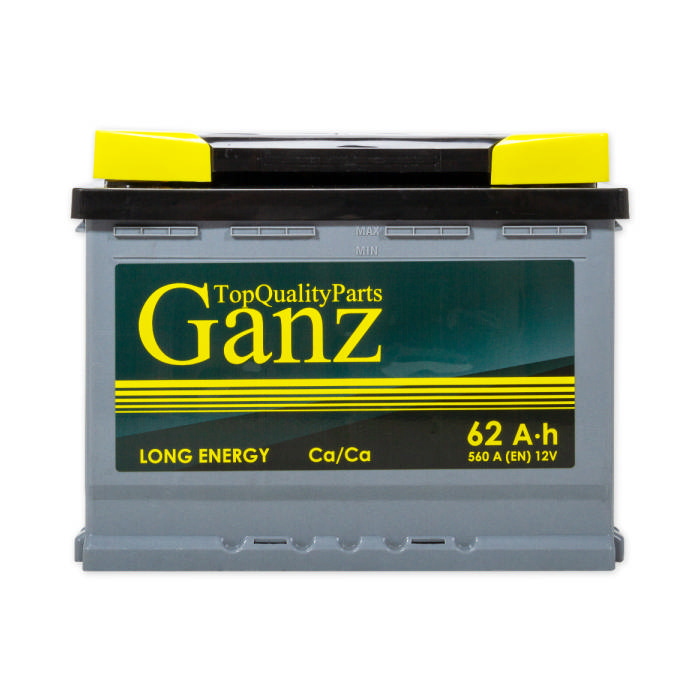 Аккумулятор GANZ 62Ah 560A обр.п Ca/Ca 242x175x190 GA620