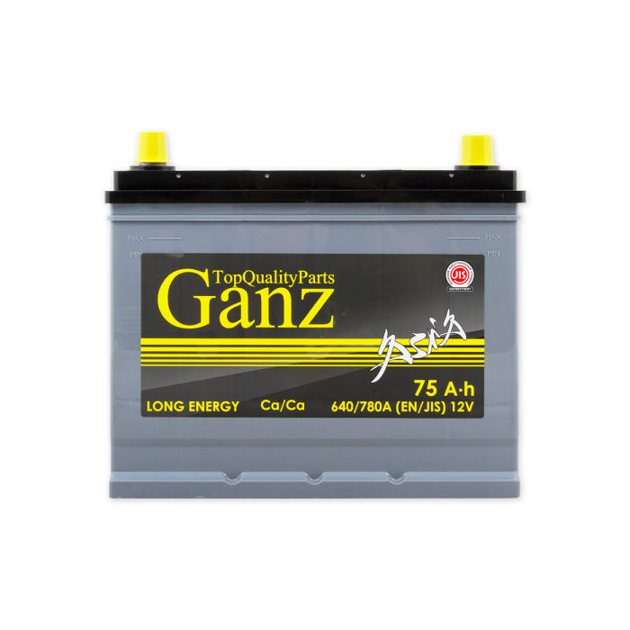 Аккумулятор GANZ 75Ah 640A обр.п Ca/Ca 232x173x220 GAA750