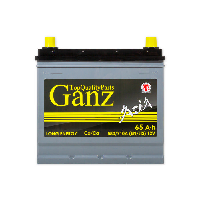 Аккумулятор GANZ 65Ah 580A обр.п Ca/Ca 232x173x220 GANZA653R
