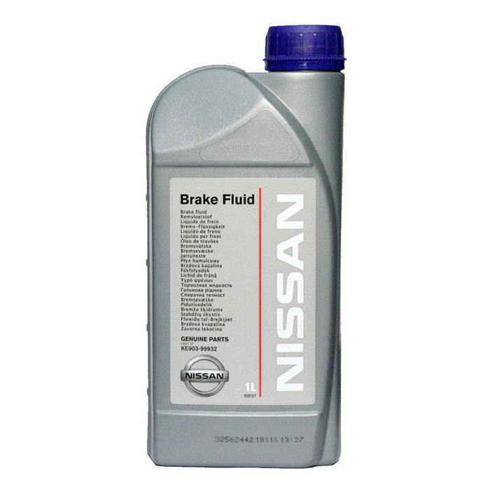 Жидкость тормозная NISSAN Brake Fluid DOT 4 1л