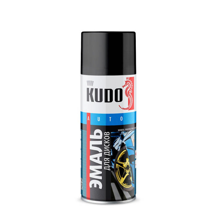 Эмаль для дисков KUDO, светло-серая, 520 мл, KU5202