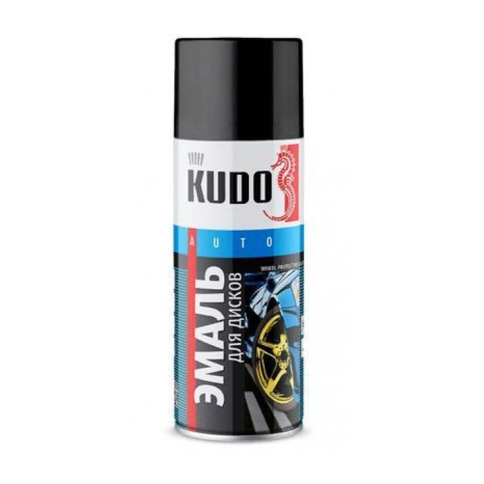 Эмаль для дисков KUDO, черная, 520 мл, KU5203