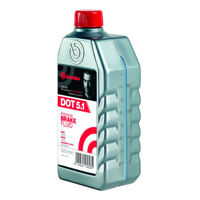 Жидкость тормозная BREMBO Premium Brake Fluid DOT 5.1 0.5л