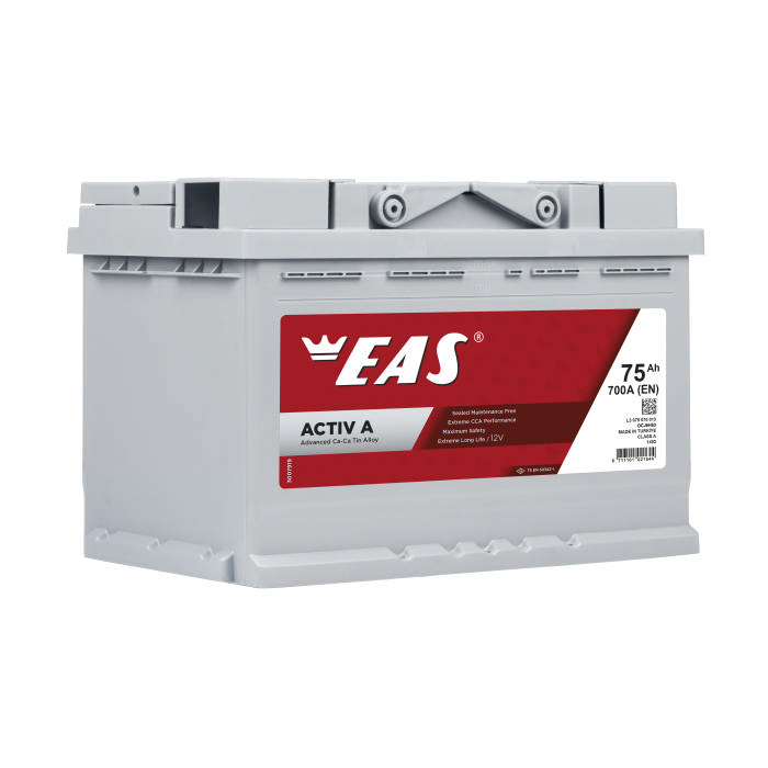 Аккумулятор EAS 75Ah 700А обр.п 275x175x190 L3075070013