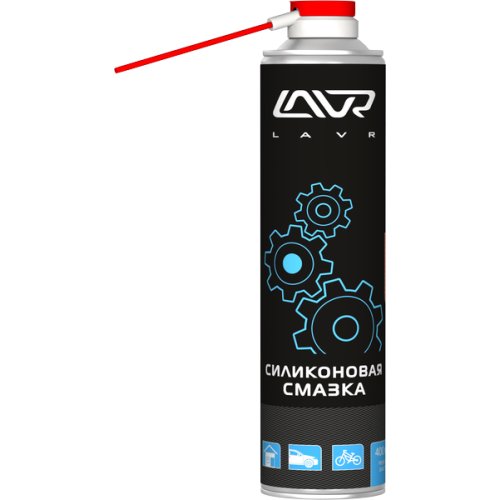 Смазка силиконовая LAVR, аэрозоль, 400 мл, Ln1543