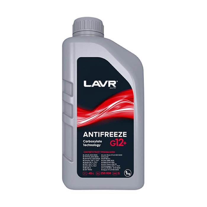 Антифриз ANTIFREEZE LAVR G12  красный 1кг Ln1709