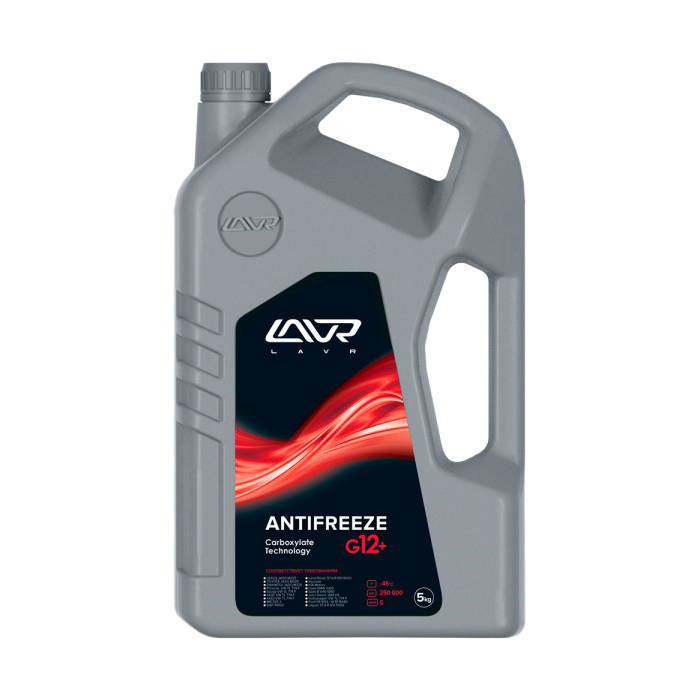 Антифриз ANTIFREEZE LAVR G12  красный 5кг Ln1710