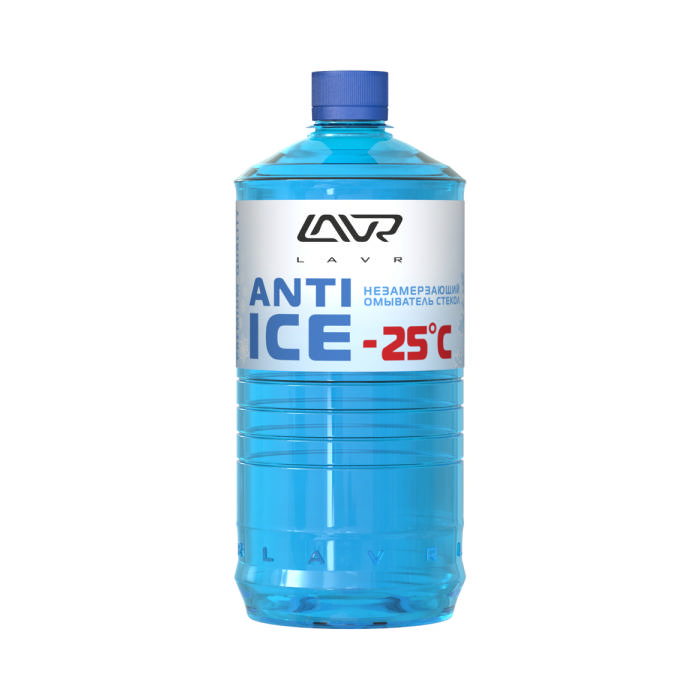 Очиститель стекол LAVR, зимний, ANTI ICE, 1 л, Ln1310