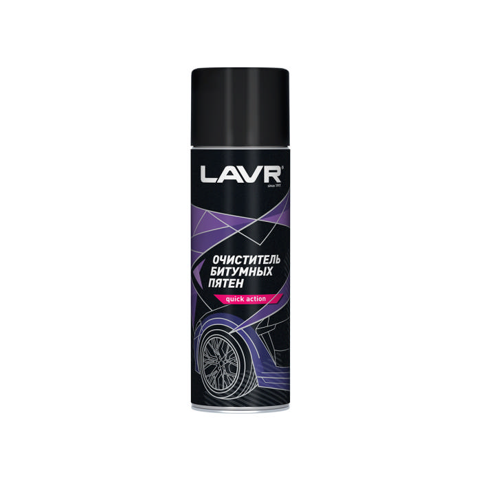 Очиститель битумных пятен LAVR, спрей, 650 мл, Ln1412