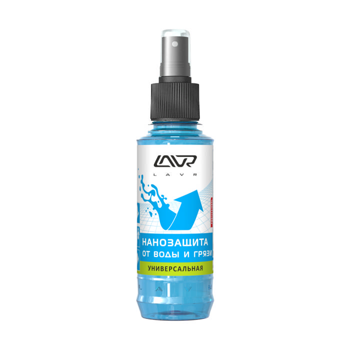 Нанозащита от воды и грязи LAVR hydrophobic protection, спрей, 185 мл, Ln1472