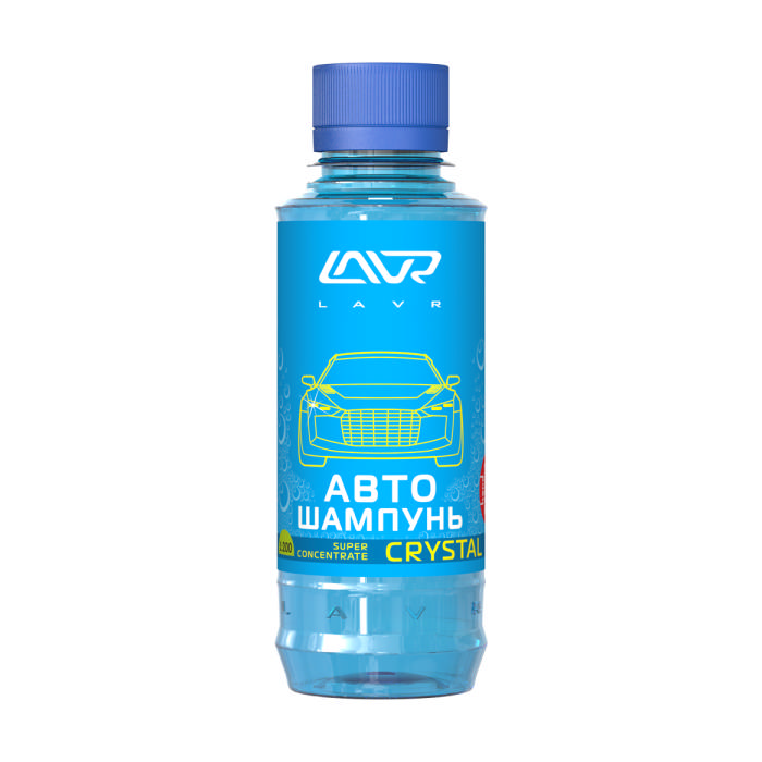 Автошампунь CRYSTAL LAVR, 185мл (Ln2207)