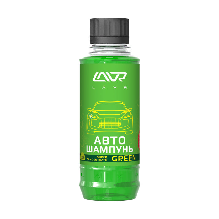 Автошампунь Green LAVR 185мл (Ln2263)