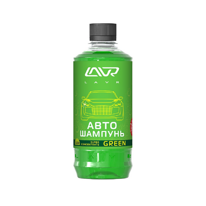 Автошампунь Green LAVR 450 мл (Ln2264)