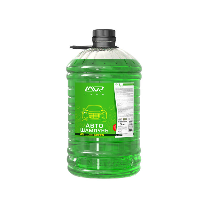 Автошампунь Green LAVR, 5,0л (2шт) (Ln2266)