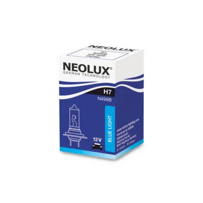 Лампа H7 NEOLUX BLUE 4000K, картон, N499B