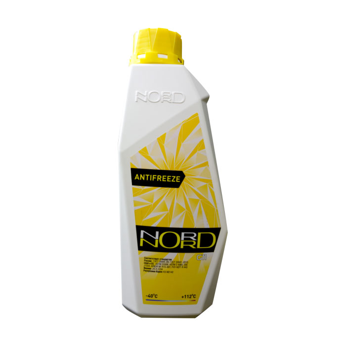 Антифриз NORD High Quality Antifreeze желтый 1кг NY20409