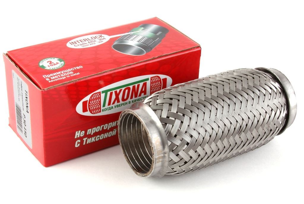 Гофра 50x150 TIXONA с внутр. металлорукавом (Interlock)