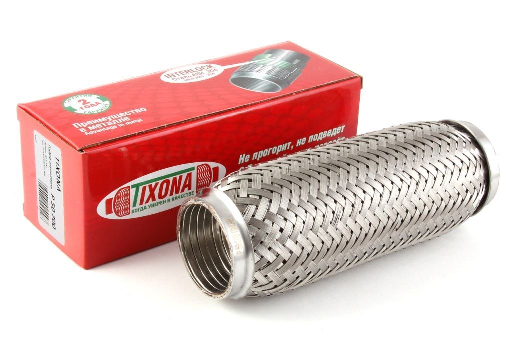 Гофра 50x200 TIXONA с внутр. металлорукавом (Interlock)