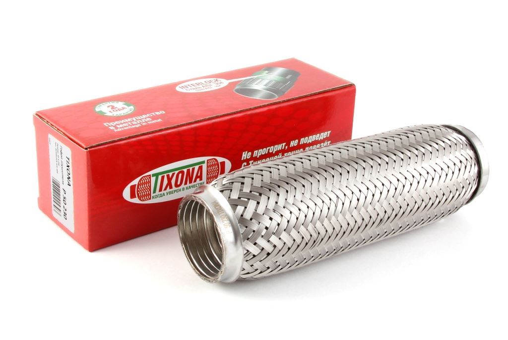 Гофра 50x230 TIXONA с внутр. металлорукавом (Interlock)