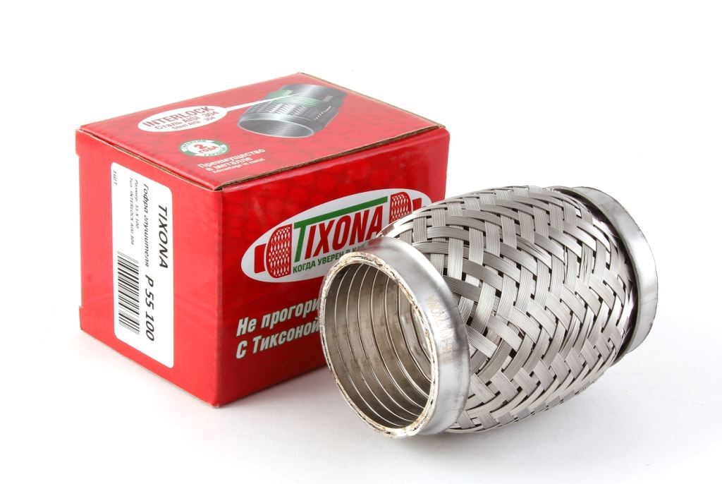 Гофра 55x100 TIXONA с внутр. металлорукавом (Interlock)