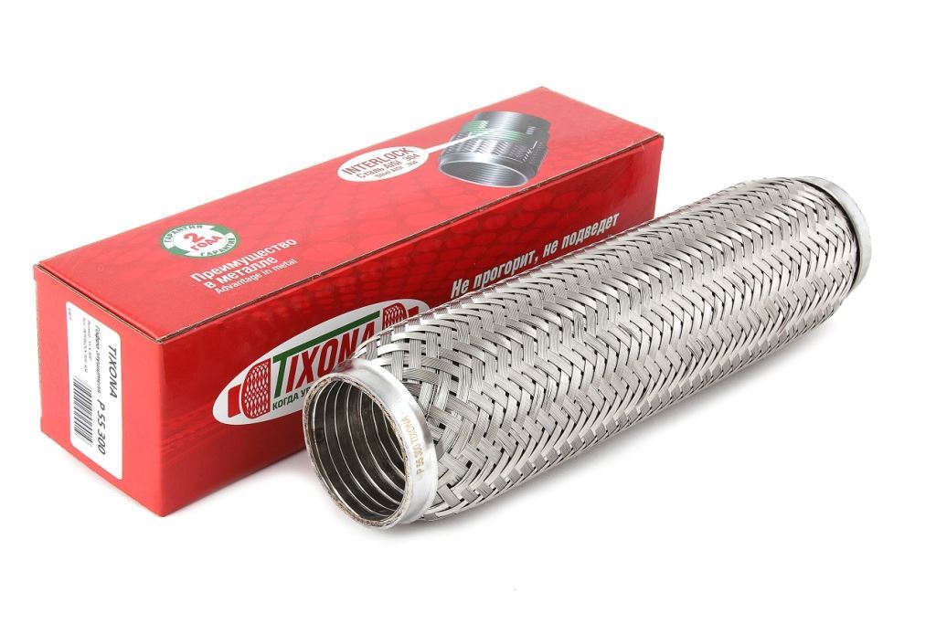 Гофра 55x300 TIXONA с внутр. металлорукавом (Interlock)