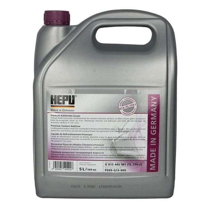 Антифриз-концентрат HEPU G13 Plus фиолетовый 5л