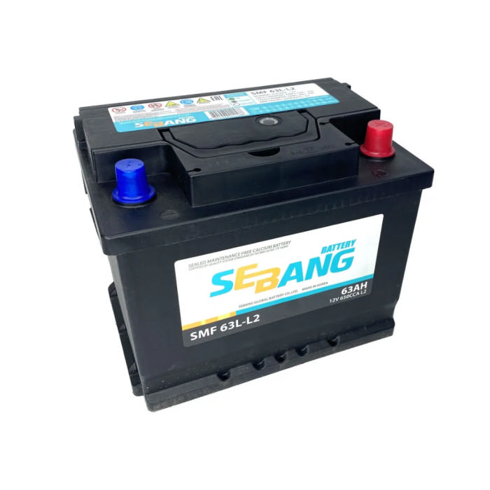 Аккумулятор SEBANG 63Ah 650А обр.п 242x175x190 SMF63LL2