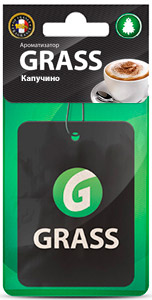 Ароматизатор картонный GRASS Ккапучино GRASS