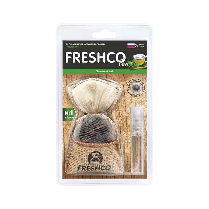 Ароматизатор подвесной мешочек Freshсo Tea Зеленый чай TE12