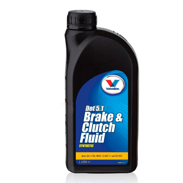 Жидкость тормозная VALVOLINE Brake & Clutch Fluid DOT 5.1 1л