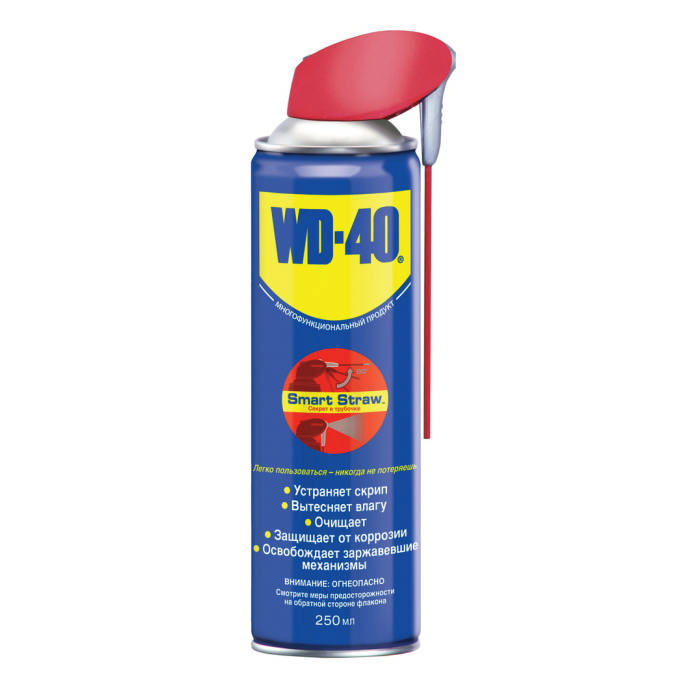 Жидкий ключ WD-40, аэрозоль, 250 мл, WD00013