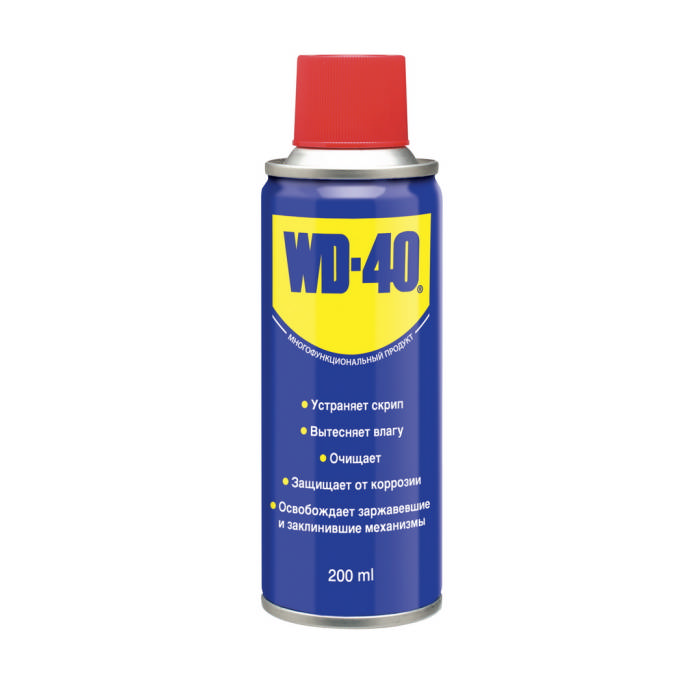 Жидкий ключ WD-40, аэрозоль, 200 мл, WD0001