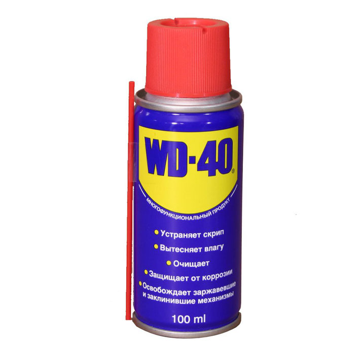 Жидкий ключ WD-40, аэрозоль, 100 мл, WD100